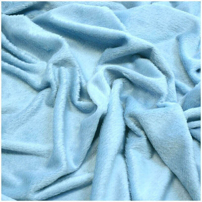 Fabric per meter textile color Microfiber nature white